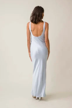 Line & Dot ADELYN DRESS BLUE- Dresses