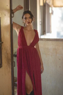 Line & Dot ALLURE MAXI DRESS- Dresses