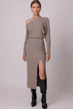 Line & Dot ALTA SWEATER DRESS- Dresses