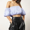 Line & Dot AUDREY OFF SHOULDER BLOUSE- Tops