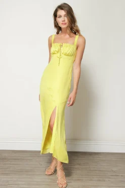 Line & Dot BROOKE MIDI DRESS- Dresses