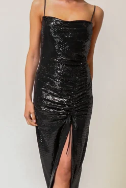 Line & Dot CHARLOTTE MIDI DRESS- Dresses