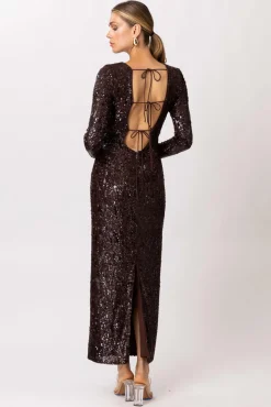 Line & Dot CHELSEA LONG SLEEVE DRESS- Dresses