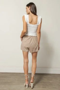 Line & Dot CLEO SHORT- Bottoms