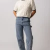 Line & Dot COLLEGIATE SWEATER TOP- Knits