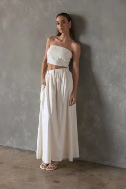 Line & Dot DAY DREAM MIDI SKIRT- Bottoms