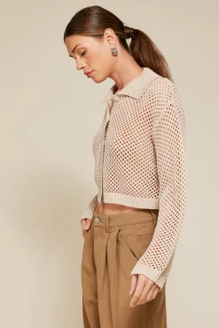 Line & Dot DIDI CROCHET TOP- Tops