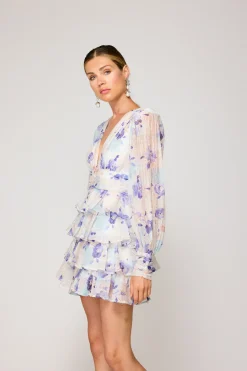 Line & Dot FLEUR MINI TIERED DRESS- Dresses | Resort
