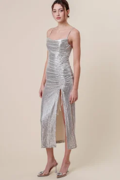 Line & Dot GLOW UP MIDI DRESS- Dresses