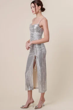 Line & Dot GLOW UP MIDI DRESS- Dresses