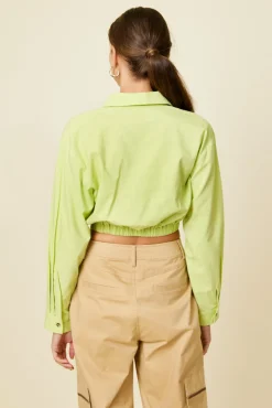 Line & Dot HOLLIS LONG SLEEVE TOP- Tops