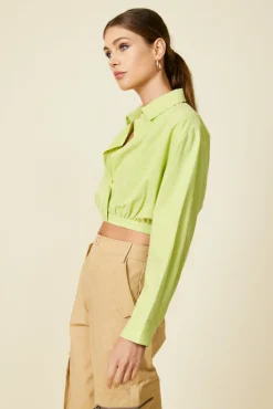 Line & Dot HOLLIS LONG SLEEVE TOP- Tops