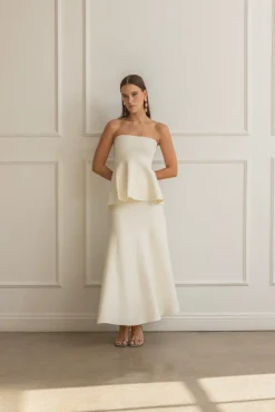 Line & Dot ISADORE KNIT SWEATER SKIRT- Bottoms | Resort