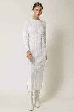 Line & Dot JORDAN MAXI SWEATER DRESS- Dresses