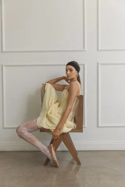 Line & Dot JUNIE CORSET MIDI DRESS- Dresses | Resort