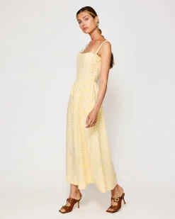 Line & Dot JUNIE CORSET MIDI DRESS- Dresses | Resort