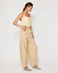 Line & Dot JUNIE CORSET TOP- Tops | Resort