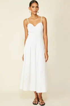 Line & Dot LACIE MIDI DRESS- Dresses