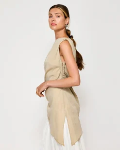 Line & Dot LAIA TOP- Tops | Resort