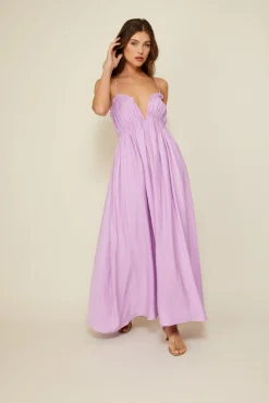 Line & Dot LYLAC MAXI DRESS- Dresses