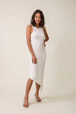 Line & Dot MAGNOLIA RIB DRESS- Tops