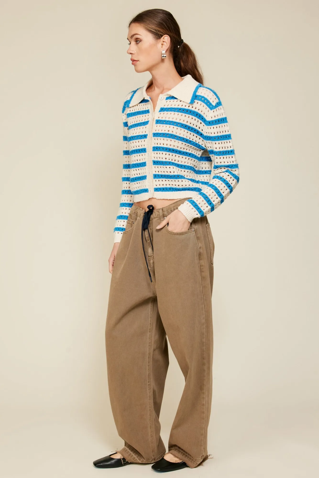 Line & Dot MEERA TOP- Tops