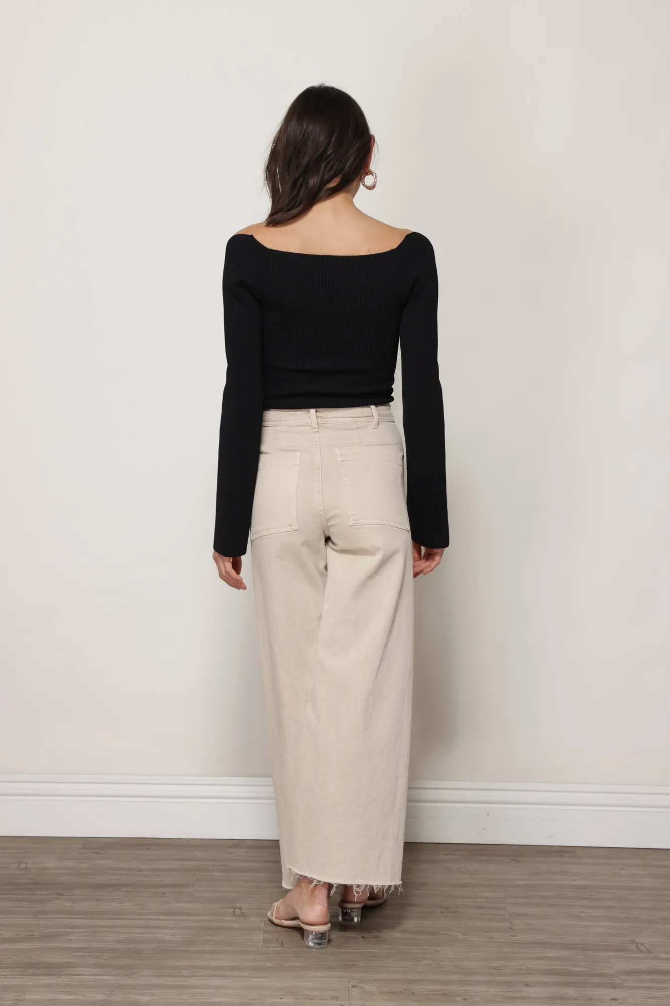 Line & Dot MELISSA SWEATER LONG SLEEVE- Tops