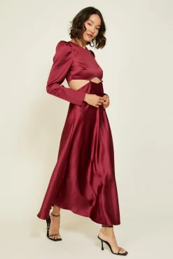 Line & Dot MIRA LONG SLEEVE DRESS- Dresses