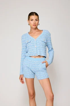 Line & Dot MONIQUE KNIT SWEATER CARDIGAN- Knits | Resort