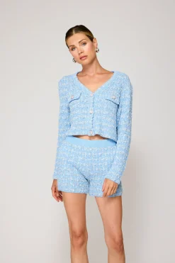 Line & Dot MONIQUE KNIT SWEATER CARDIGAN- Knits | Resort