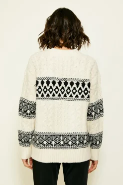 Line & Dot MONTANA FAIRE ISLE SWEATER- Knits