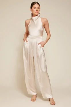 Line & Dot MUSE PLEATED PANTS- Bottoms