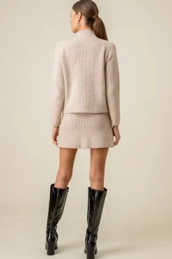 Line & Dot MYLES SWEATER SKIRT- Bottoms