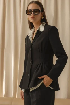 Line & Dot NIGEL BLAZER- Outerwear