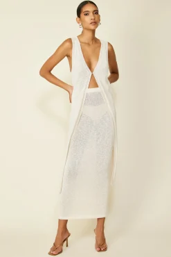 Line & Dot POOLSIDE MAXI SKIRT- Bottoms