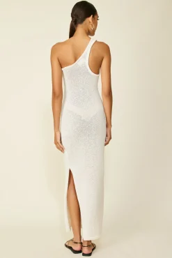 Line & Dot POOLSIDE ONE SHOULDER DRESS- Dresses