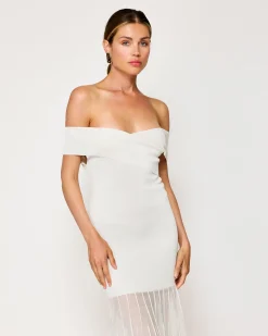 Line & Dot ROWAN SWEATER DRESS- Dresses | Resort