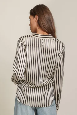 Line & Dot SHERRIE BUTTON DOWN- Tops
