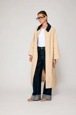 Line & Dot SHILOH TRENCH COAT- Resort