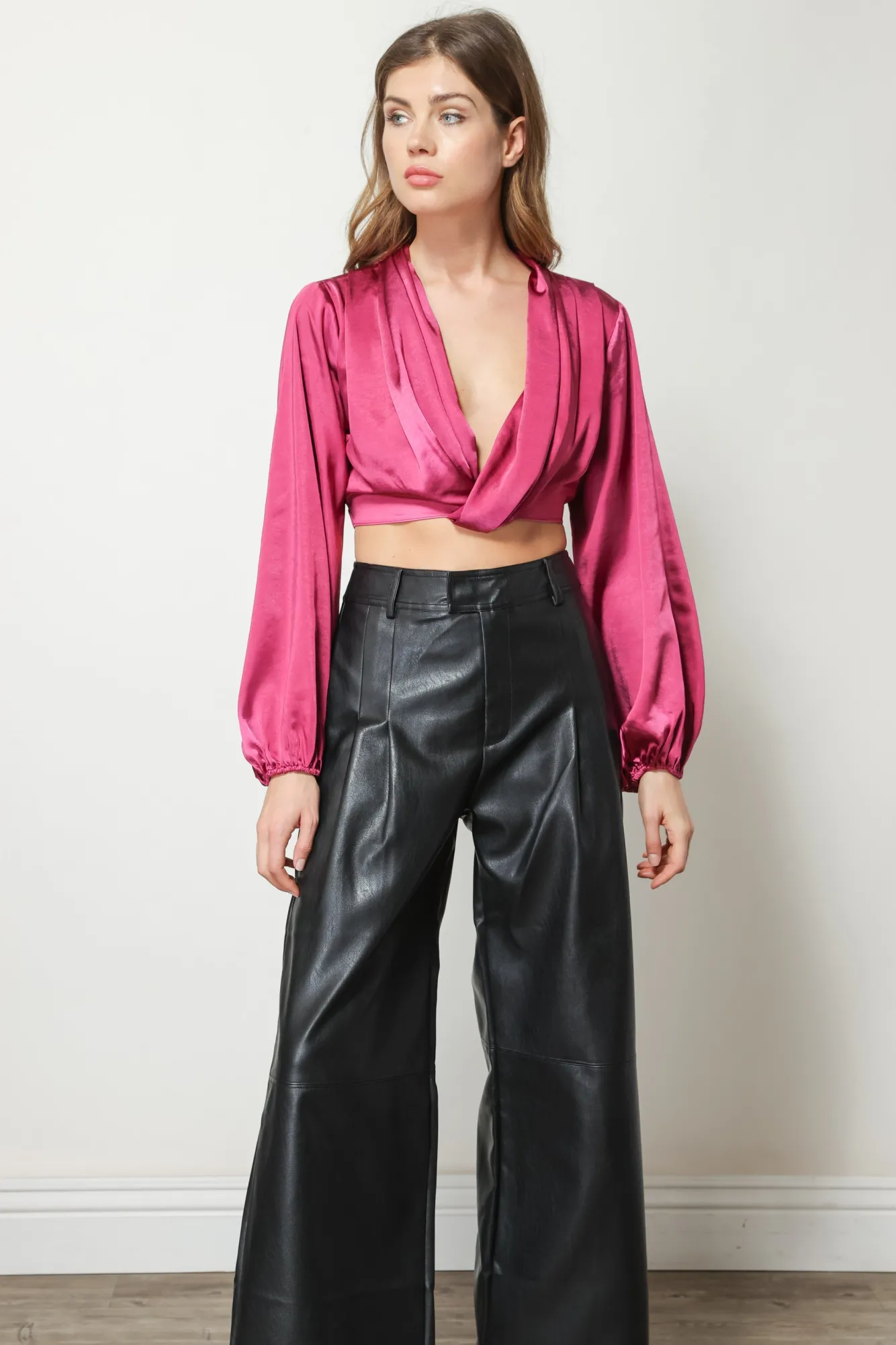 Line & Dot SIMONE LONG SLEEVE TOP- Tops