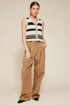 Line & Dot SIOBAN STRIPE TOP- Tops