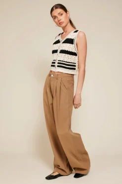 Line & Dot SIOBAN STRIPE TOP- Tops