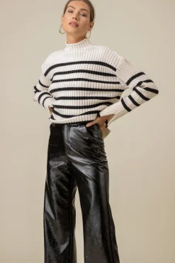 Line & Dot SUNDAY STRIPE SWEATER- Knits