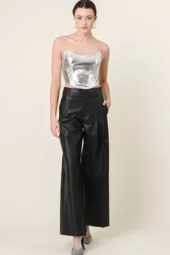 Line & Dot TINSLEY STRAPLESS TOP- Tops