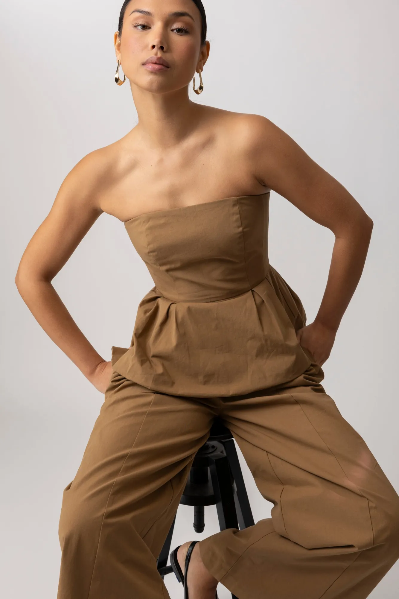 Line & Dot TOVE TOP- Tops