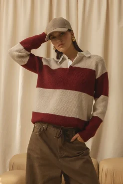 Line & Dot WAYLON SWEATER- Knits