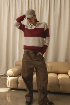 Line & Dot WAYLON SWEATER- Knits