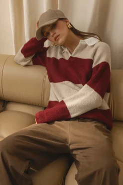 Line & Dot WAYLON SWEATER- Knits